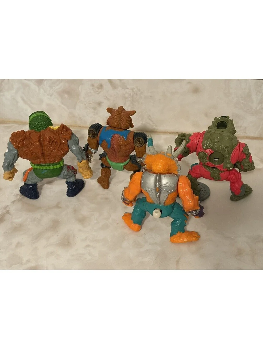 Vintage 1988 1991 TMNT Teenage Mutant Ninja Turtles Villains Lot Of 9 Toys